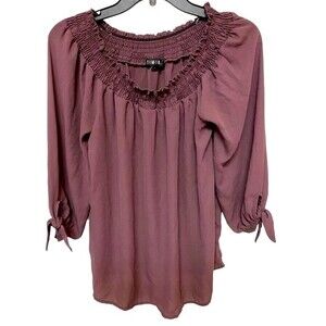 Infinity Raine Women's Three-Quarter Sleeve Blouse